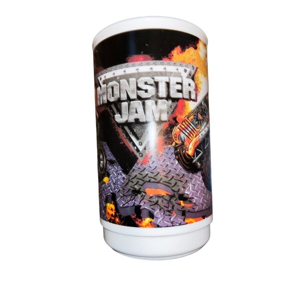 2009 Whirley DrinkWorks Monster Jam Truck Cup Grave Digger & Maximum Destruction - Picture 11 of 14